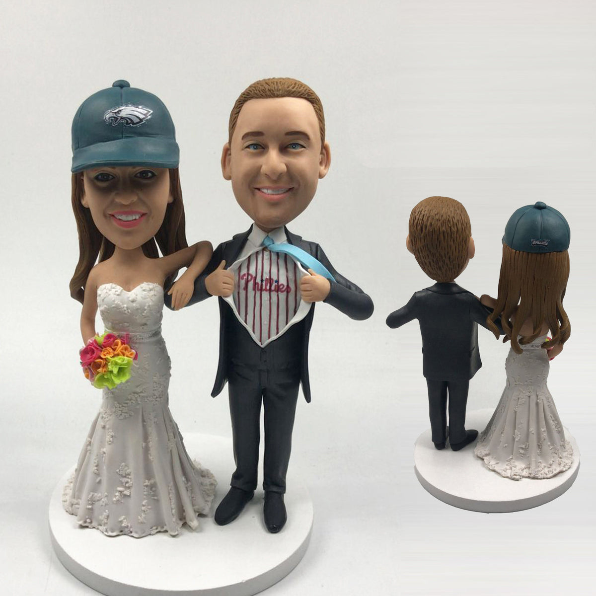 Custom Wedding Bobbleheads Funny Weight Lifting Couples for Personalized  Wedding Cake Topper – BobbleGifts