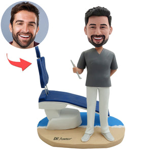 Custom Dentisit Bobblehead Personalized Gift