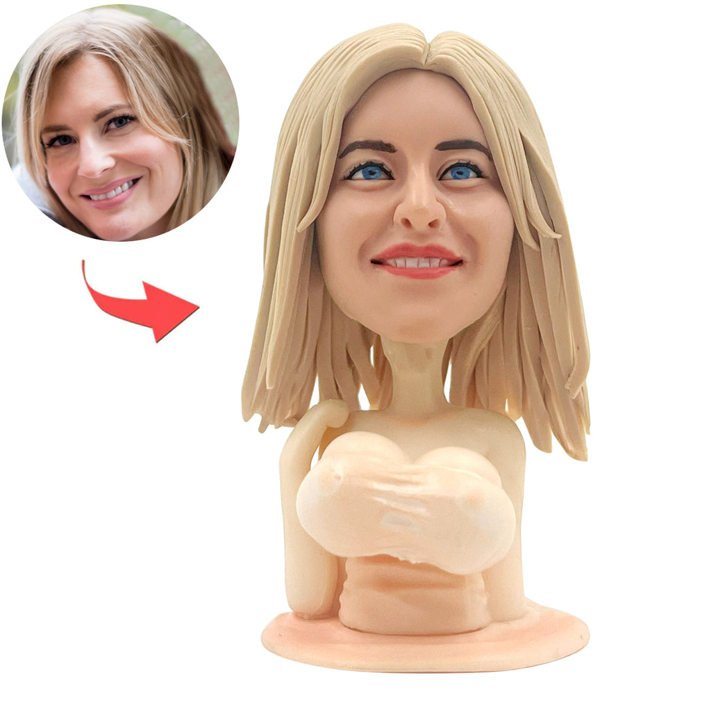 Custom Funny Woman Bobblehead