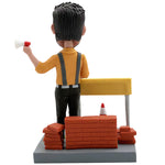 Custom Construction Worker Bobblehead