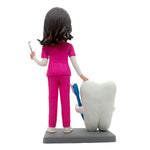 Custom Personalized Dentist Figurine with Tooth