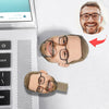 Personalized  USB Flash Drive Custom Bobblehead