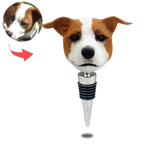 Custom Pet Bobblehead Wine Bottle Stoppers