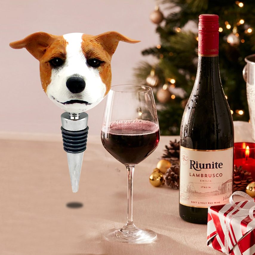 Custom Pet Bobblehead Wine Bottle Stoppers