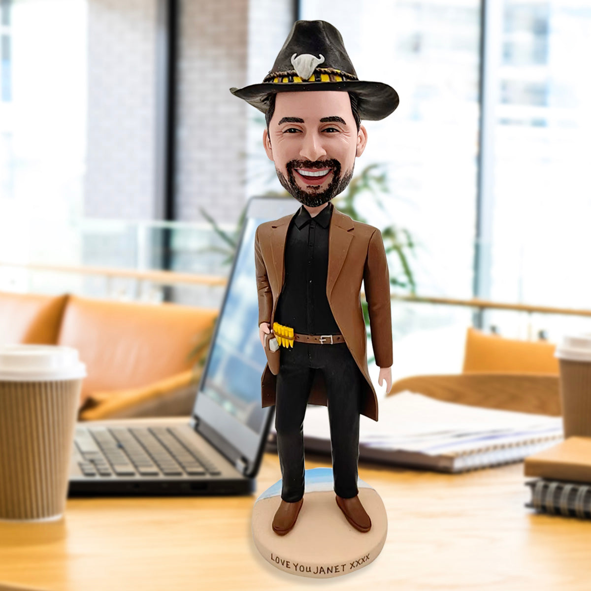 Cowboy Bobblehead Doll